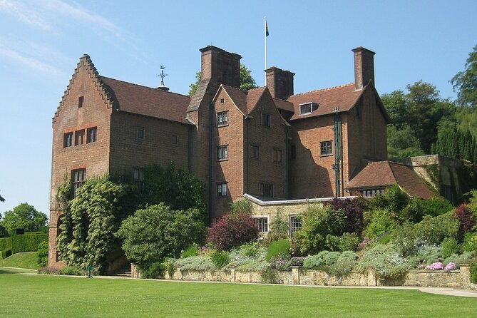 Chartwell, Winston Churchill's family home in Kent, seen from the lawn below the house